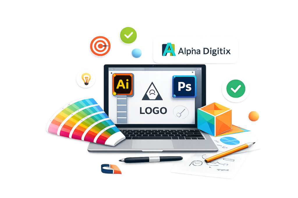 Branding & Graphic Design Services by Alpha Digitix