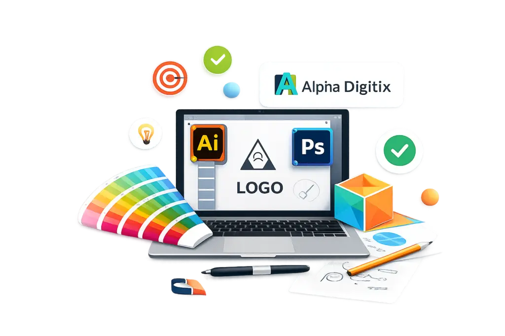 Branding & Graphic Design Services by Alpha Digitix