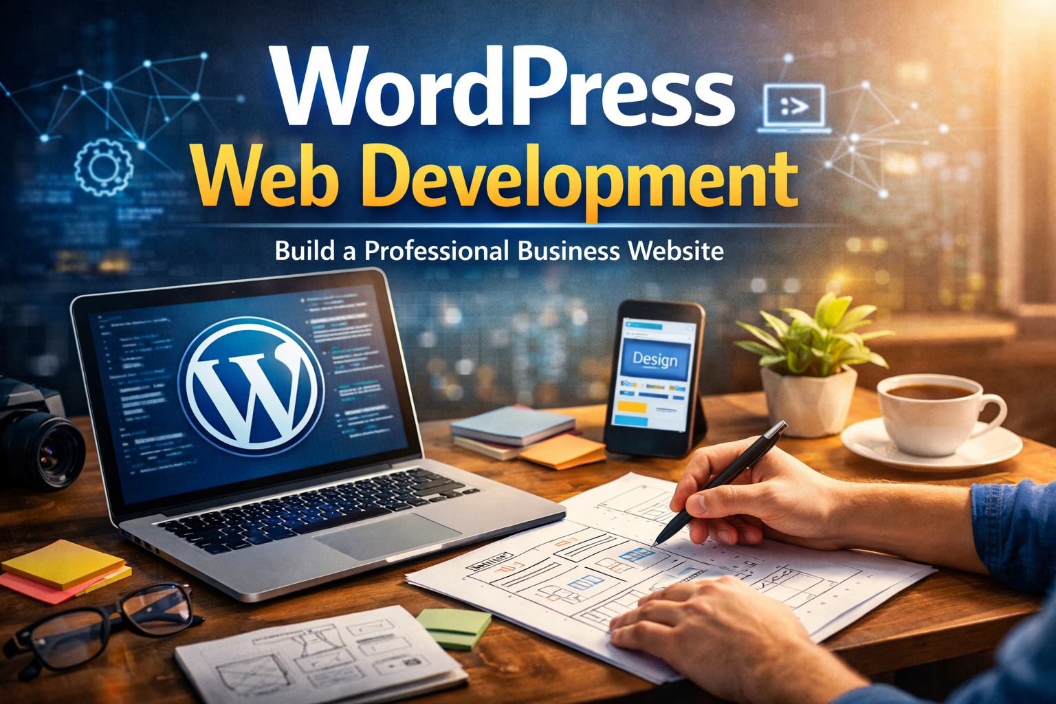 WordPress web development for business website