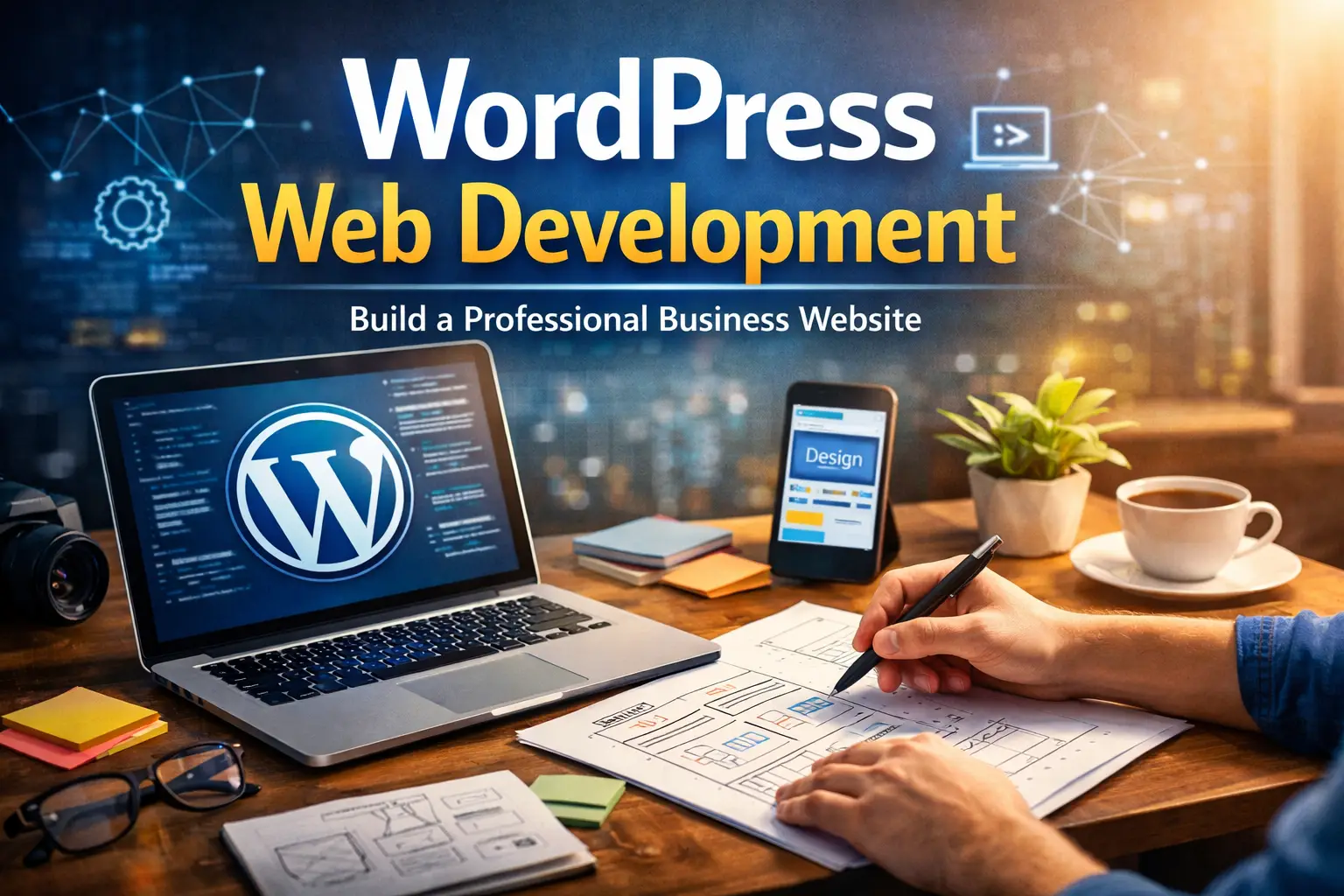 WordPress web development for business website