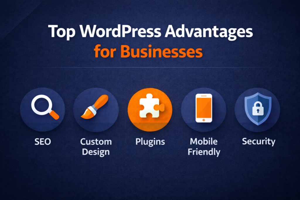 WordPress website for business and startup