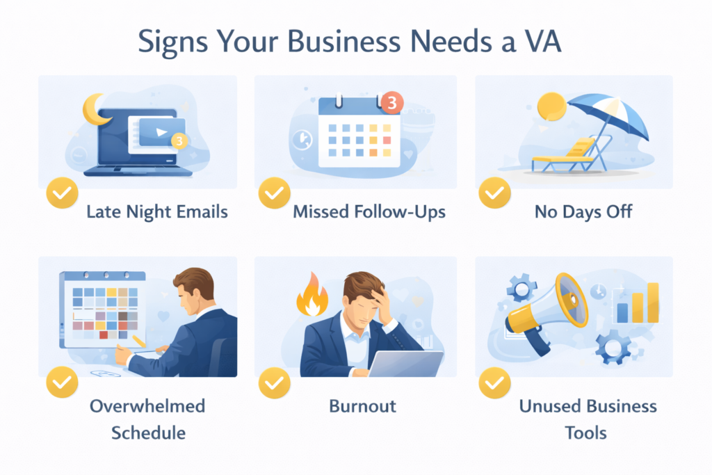 signs you need a virtual assistant