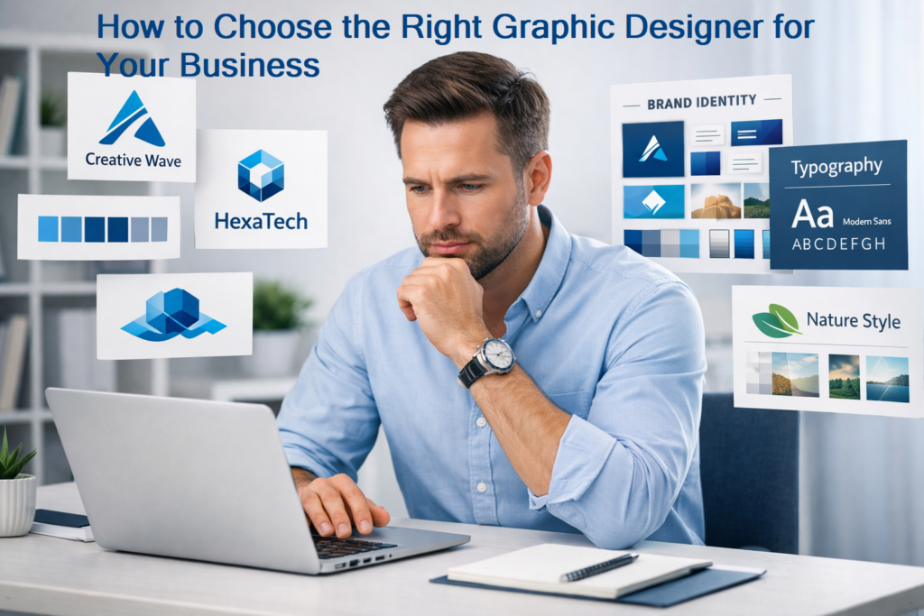 choosing a graphic designer for business
