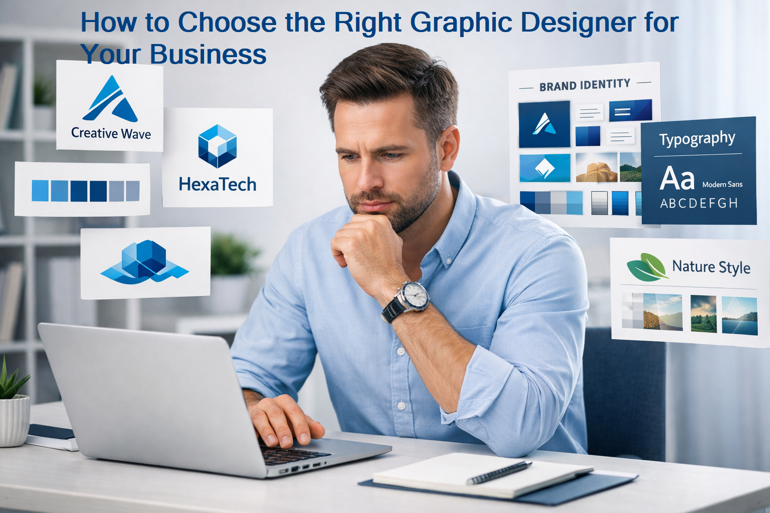 choosing a graphic designer for business