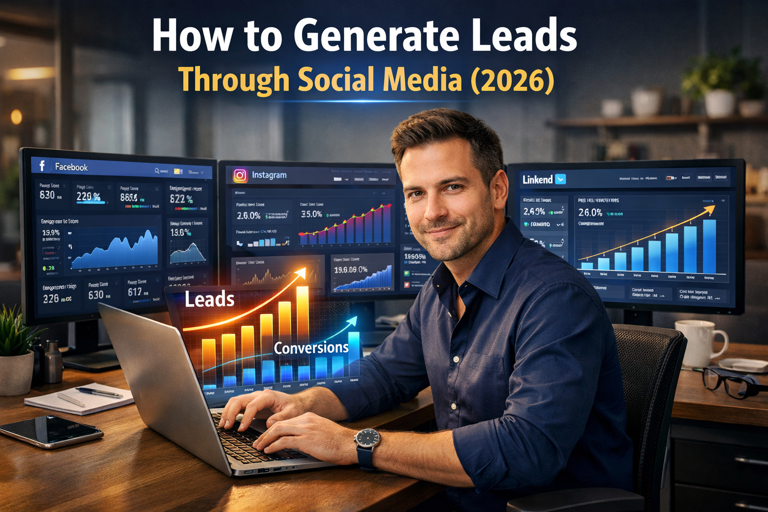 generate leads through social media strategy