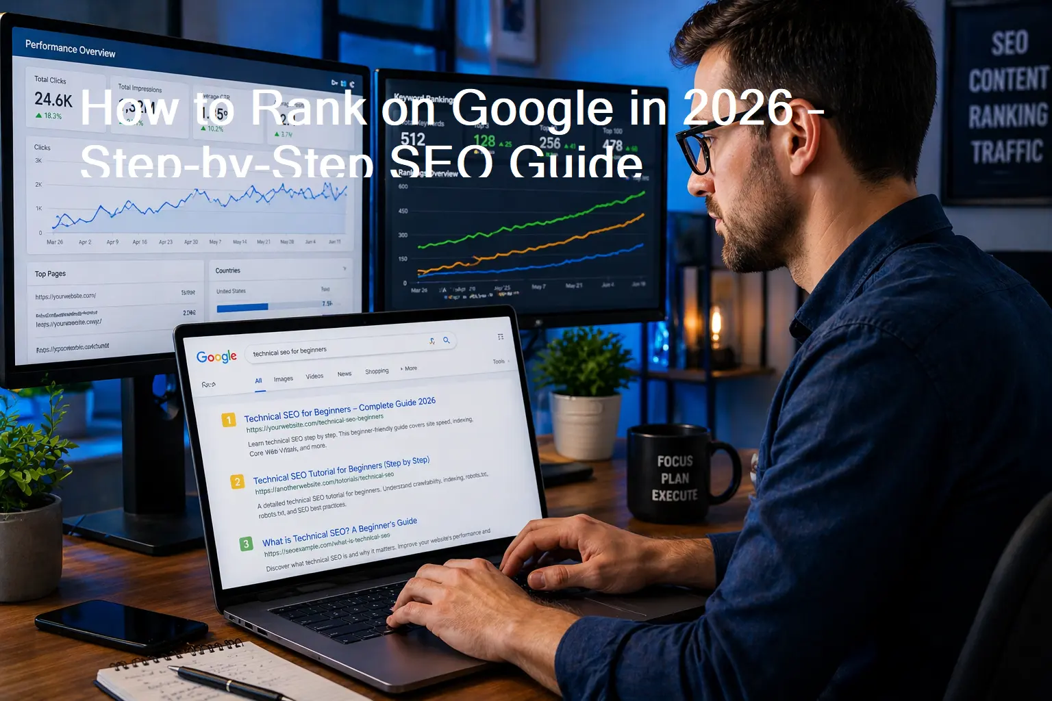How to Rank on Google in 2026 (Step-by-Step Guide)