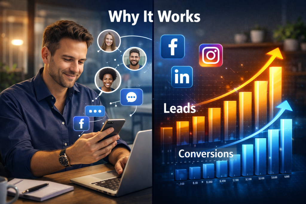 social media lead generation process