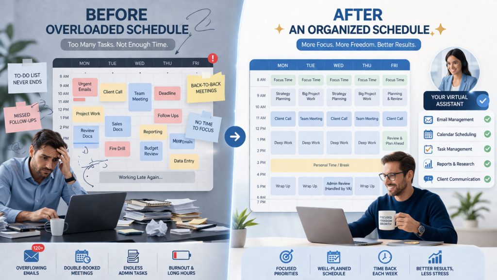 virtual assistant time management
